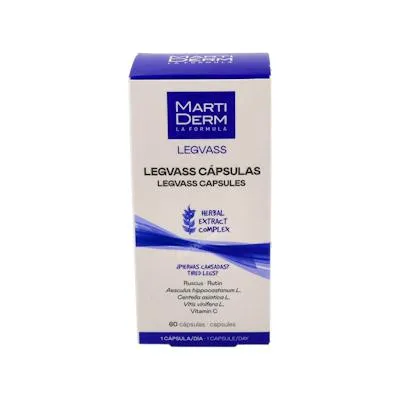 Legvass oral 60 cápsulas, Martiderm