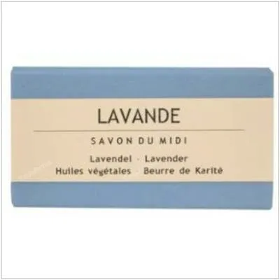 Zeep in blokje met lavendel BIO 100 g, Savon Du Midi