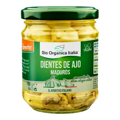 Ail à l'huile BIO 190 g, Bio Organica Italia
