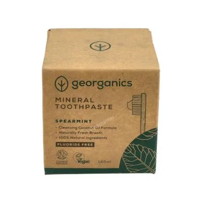 Dentífrico mineral hierbabuena crema 120 ml, Georganics