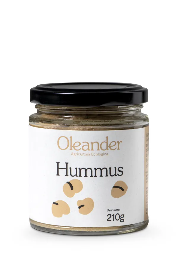 Hummus ohne Zucker BIO 210 g, Oleander