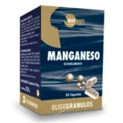 Manganese oligogranulos 50 cápsule, Waydiet Natural Products