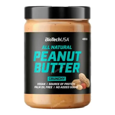 Peanut butter suave - 15* 400 g, Biotechusa