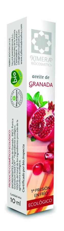 Pflanzliches Öl Granatapfel BIO 10 ml, Kimera