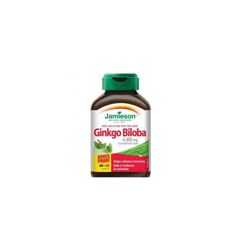 Ginkgo biloba 90 comprimidos, Jamieson