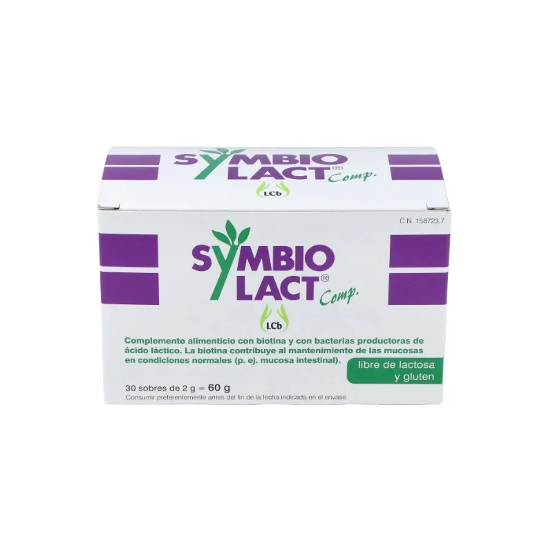 Symbio lac comp. cobas 30 sobres, Symbiophar