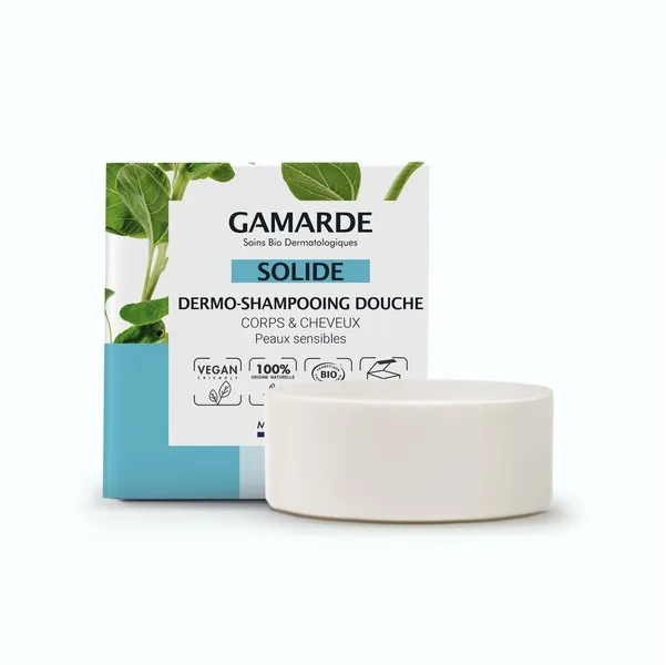 Jabón sólido ducha y pelo BIO 109 ml, Gamarde