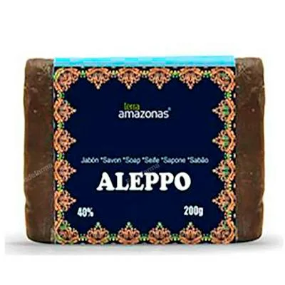 Jabón de alepo 40% ácido laurel 200 g, Terra Amazonas