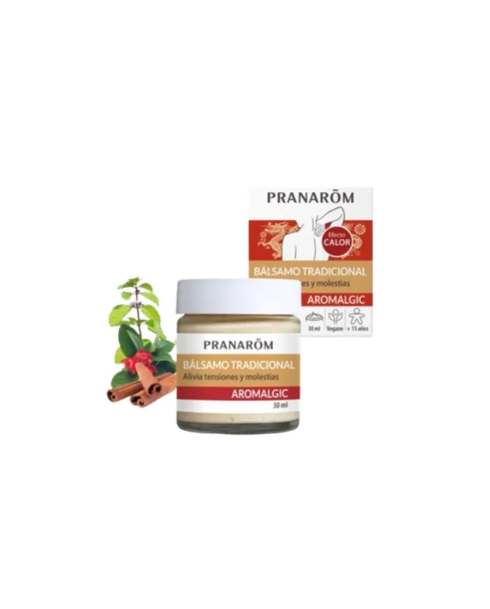 Bálsamo tradicional efecto calor pranaron 30 ml, Pranarom