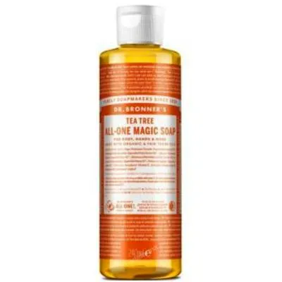 Jabón líquido árbol del té 240 ml, Dr. Bronner´s
