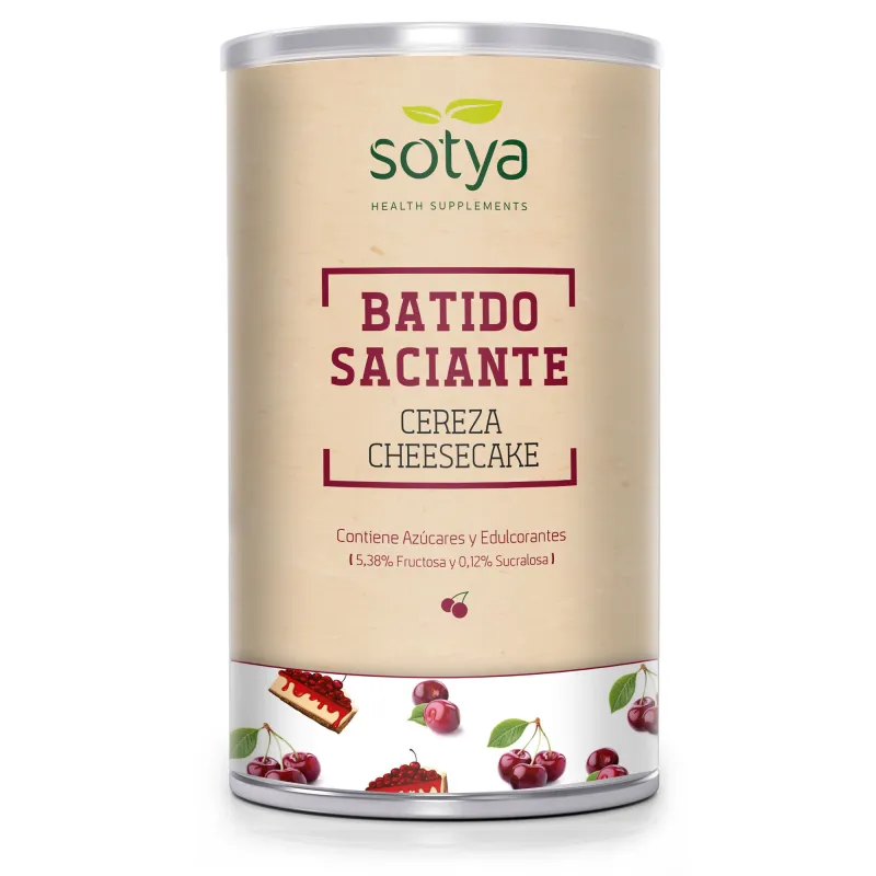 Batido saciante cereza cheesecake 550 g, Sotya