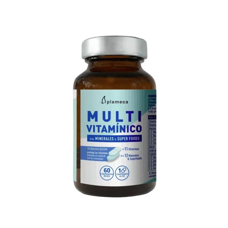 Multivitamínico 60 comprimidos, Plameca