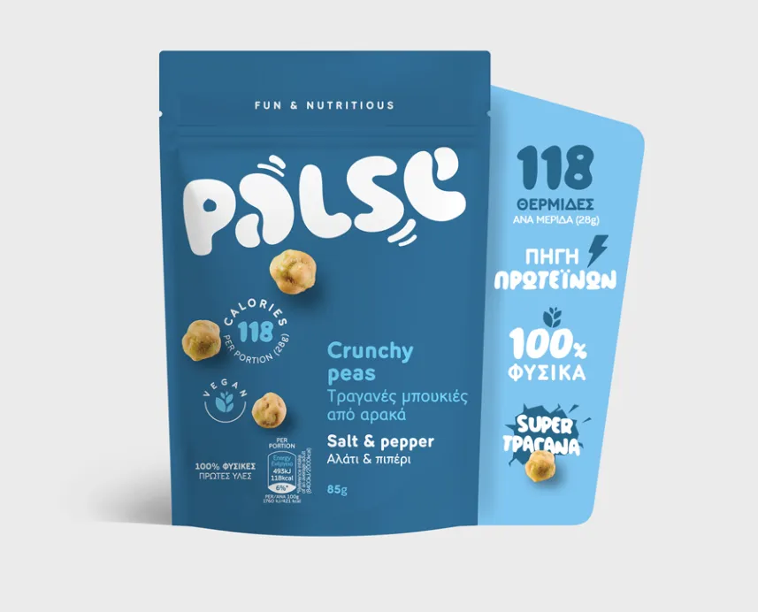 Snack de guisantes con sal y pimienta 85 g, Palse · imagen 2