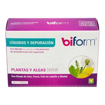 Biform p. m. plantes algues 60 gélules, Dietisa (dielisa)