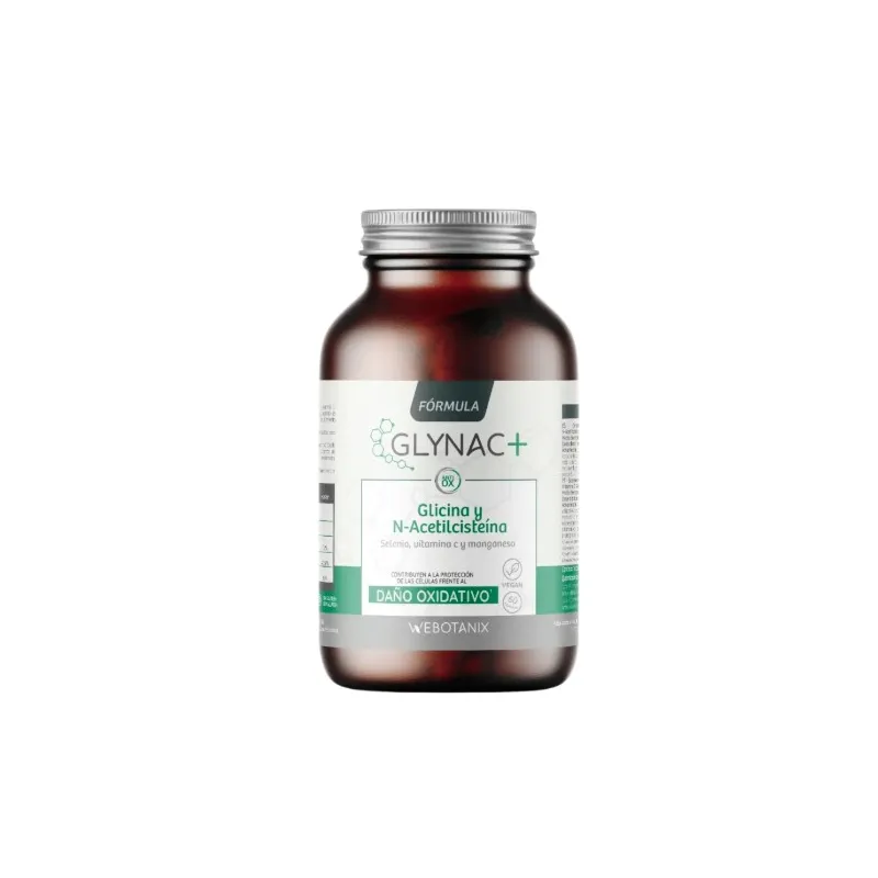 Glynac + glicina y nac 60 cápsulas, Webotanix