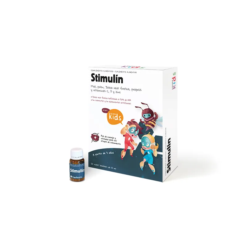 Stimulin infantil 20 viales, Herbora