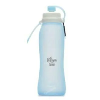 Botella silicona plegable azul BBO17.500.AZ 500 ml, Irisana