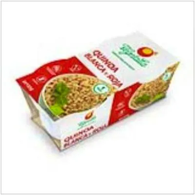 Vasito de quinoa blanca y roja BIO 2 x 125 g, Vegetalia