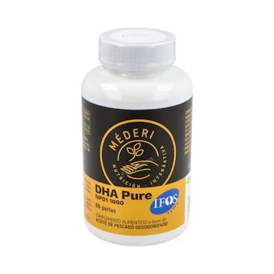 Mederi Nutrición Integrativa DHA puré NPD1 1000 66 perlas, Mederi Nutricion Integrativa