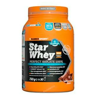 Star whey isolate sublime chocolate 750 g, Named Sport