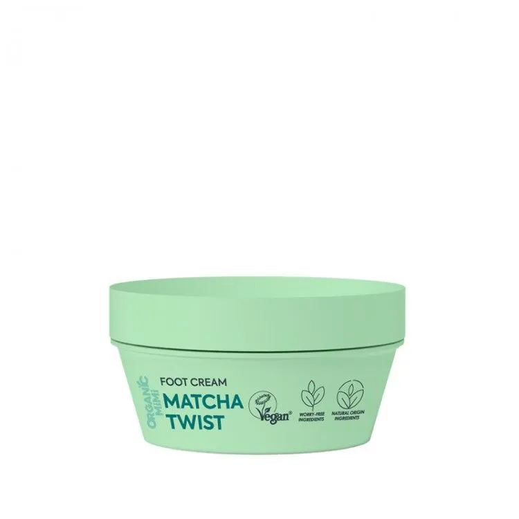 Crema para pies Matcha Twist, Organic Mimi