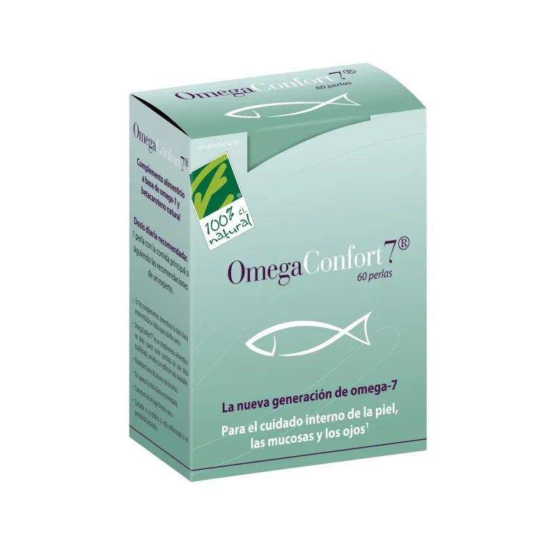 Omega confort7 100%natural 60 perlas, 100% Natural