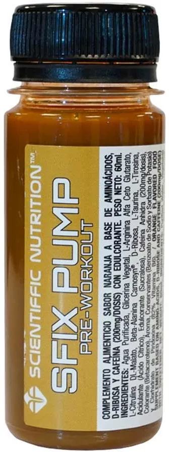 Scientiffic nutrition sfix pump naranja, Scientific Nutrition