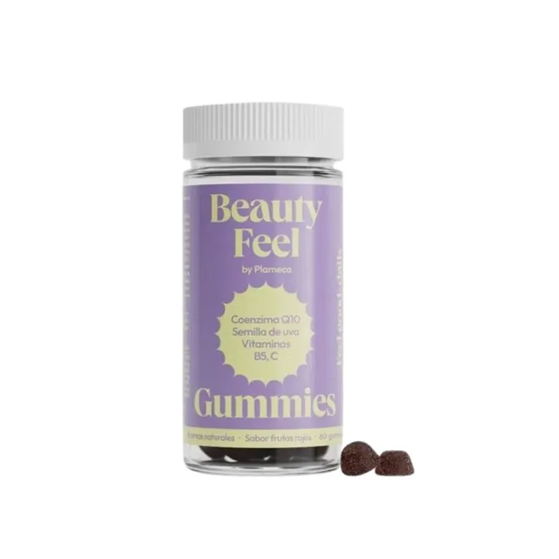 Beauty feel gummies 60 gominolas, Plameca