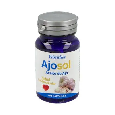 Ajosol (perlas de ajo 300 mg) 100 perlas, Ynsadiet