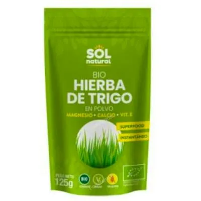 Weizengras glutenfrei BIO 125 g, Solnatural