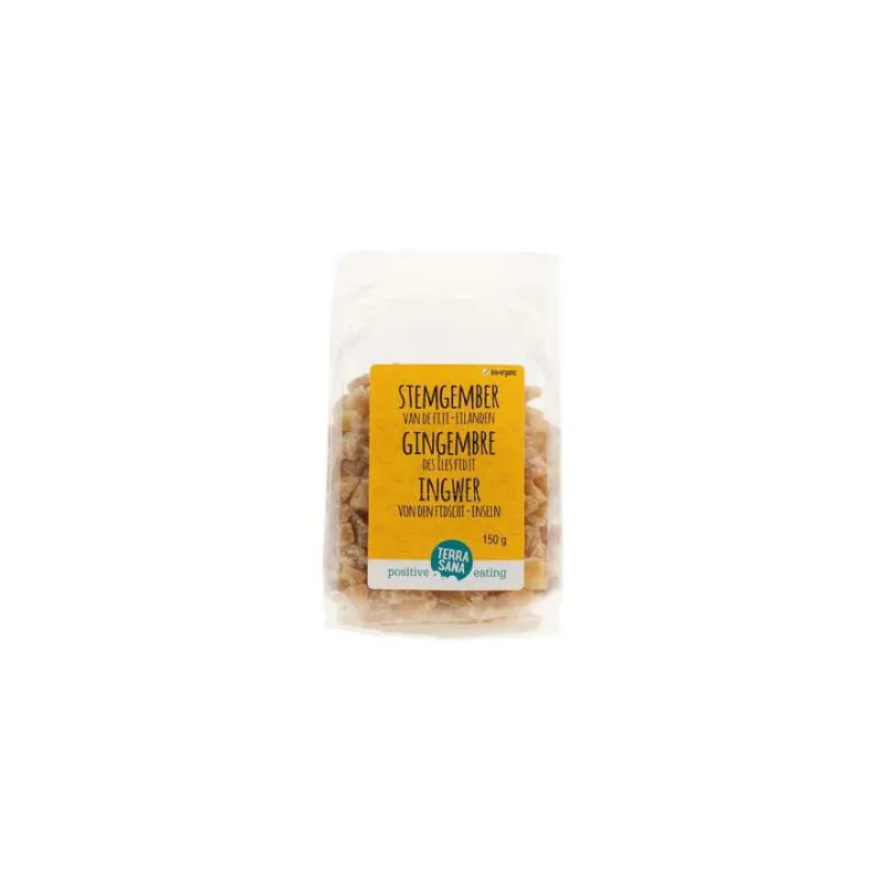 Ginger pieces terrasana 150 g, Terra Sana