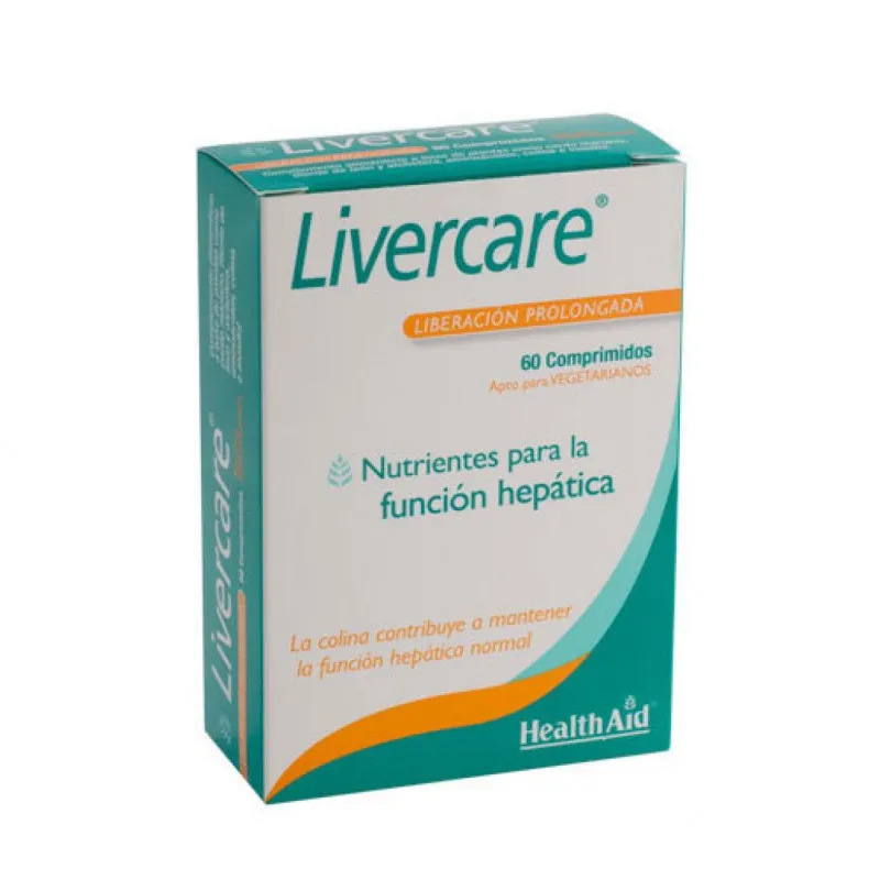 Livercare 60 comprimidos, Health Aid