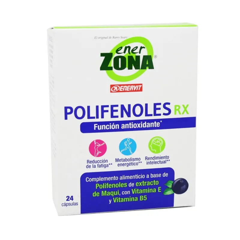 Rx polifenoles 13 g 24 cápsulas, Enerzona