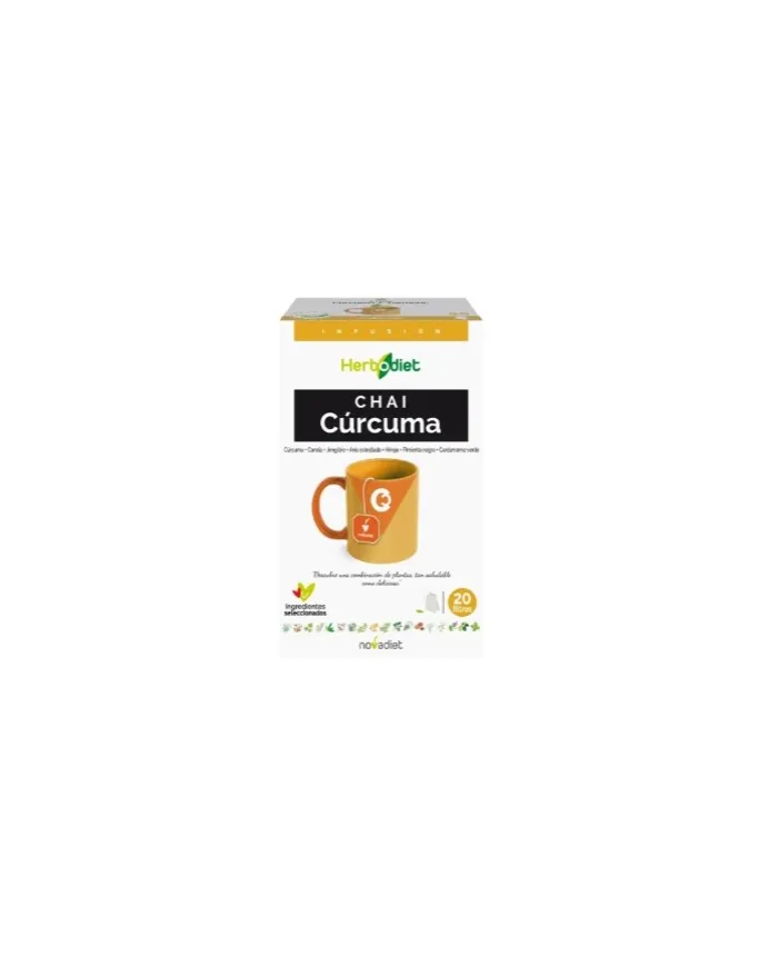 Herbodiet chai cúrcuma 20 filtros, Novadiet