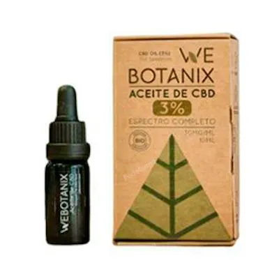 Aceite cbd 3% BIO 10 ml, Webotanix