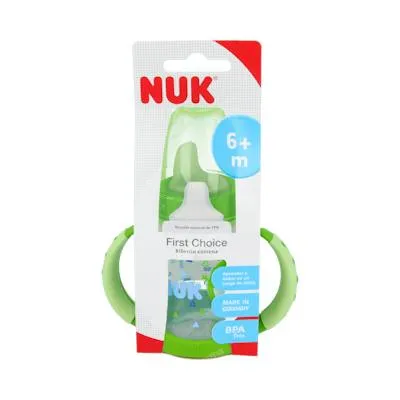 Biberão entrena fc pp tc silicone 150 ml, Nuk