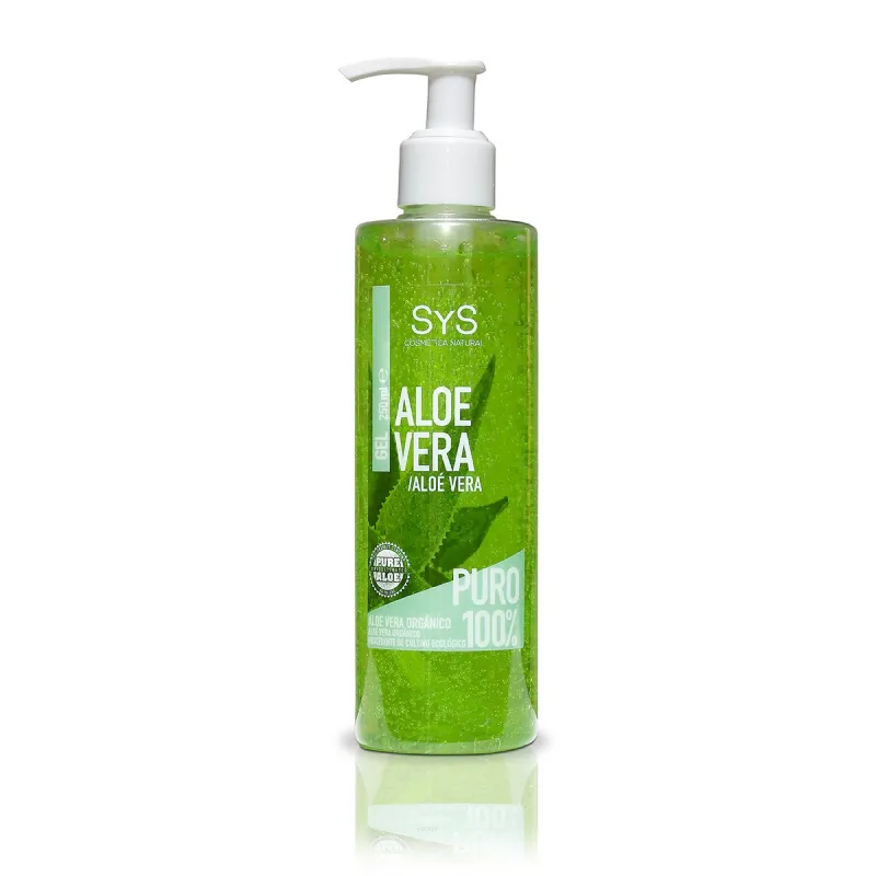 Gel aloe vera 100% puro BIO 250 ml, Sys
