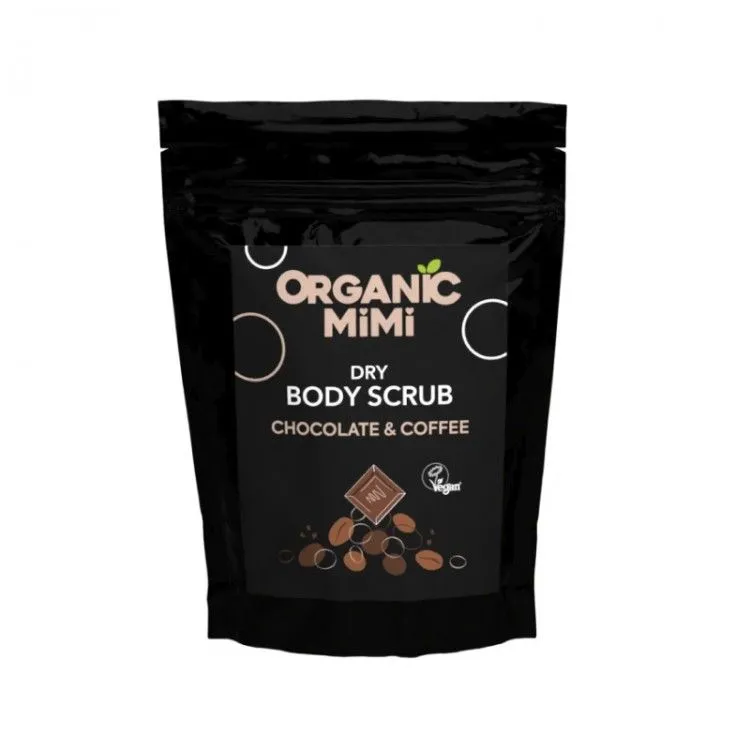 Exfoliante Corporal Seco Chocolate y café, Organic Mimi