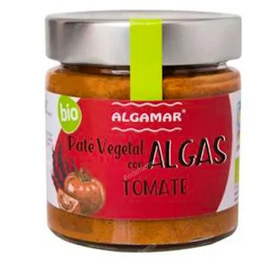 Pate de algas con tomate BIO 180 g, Algamar