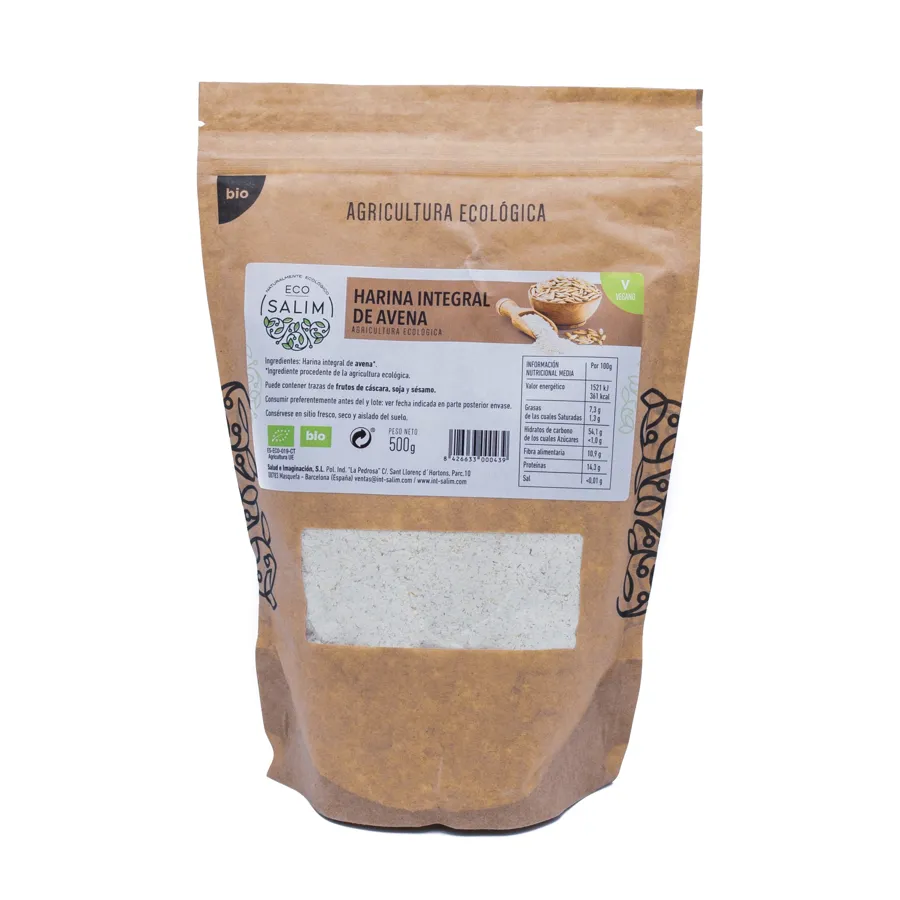 Hafermehl Type BIO 500 g, Ecosalim