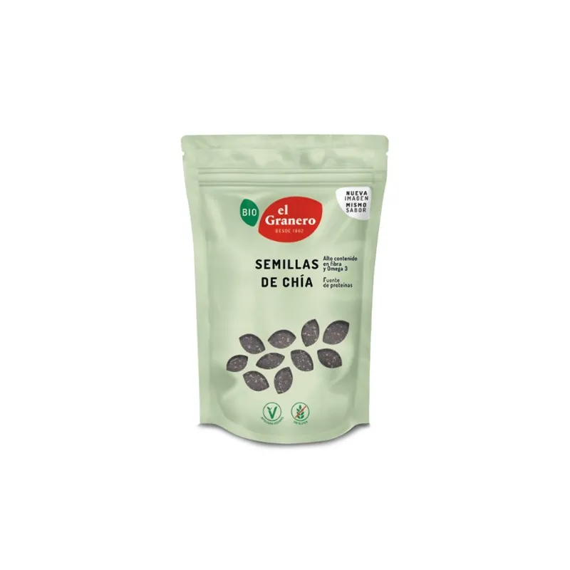 Semillas chia BIO 400 g, El Granero