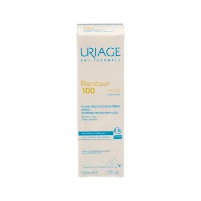 Bariesun 100 SPF50+ piel intolerante al sol 50 ml, Uriage