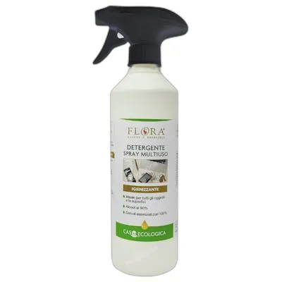 Spray higienizante superficies-multiusos 500 ml, Flora