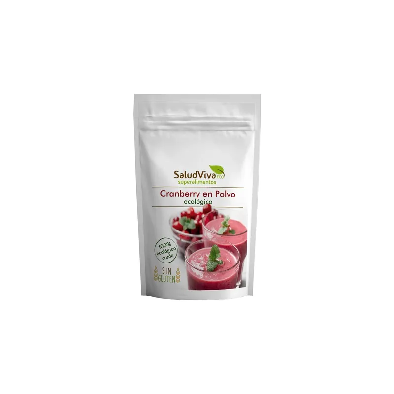 Cranberry polvo BIO 125 g, Salud Viva