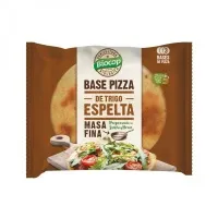Base pizza masa fina tr. espelta (3 uds.) 390 g, Biocop