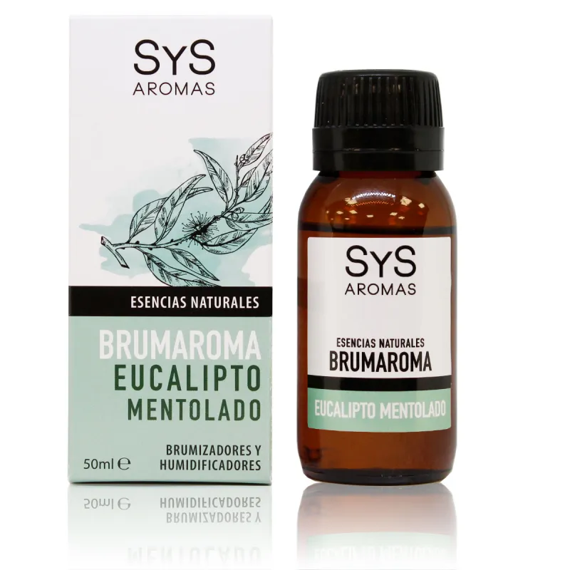 Óleo essencial de brumaroma eucalipto mentolado 50 ml, Sys
