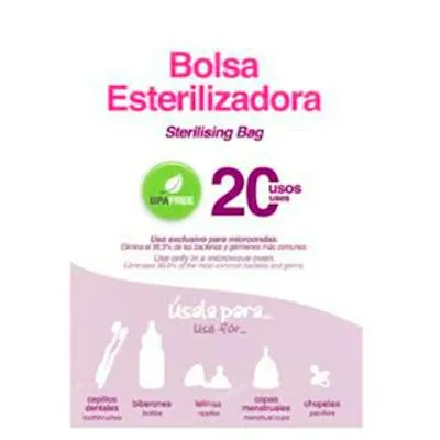 Bolsa esterilizadora microondas .IR43.1 1 uds., Irisana
