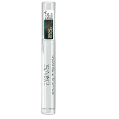 Retocador de cabelos brancos e sobrancelhas claro 10 ml, Cleare Institute
