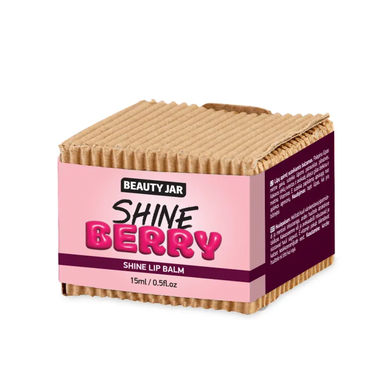 Baume à lèvres brillant Shine Berry, Beauty Jar