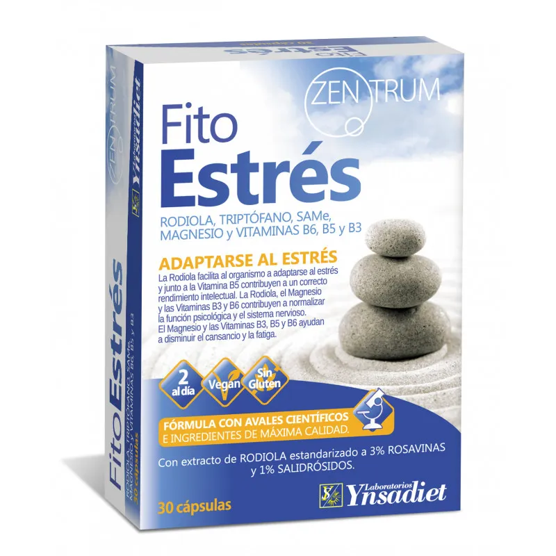 Fito estres 30 cápsulas, Zentrum